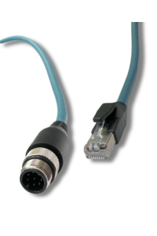 ETHERNET POE CABLE (M12 8PIN)